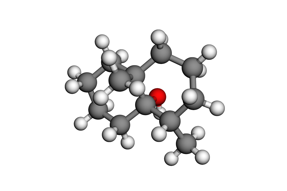 Estructura 3D de geosmina