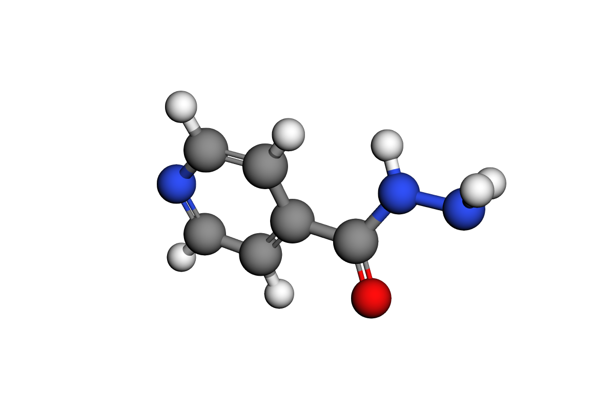Estructura de isoniazida
