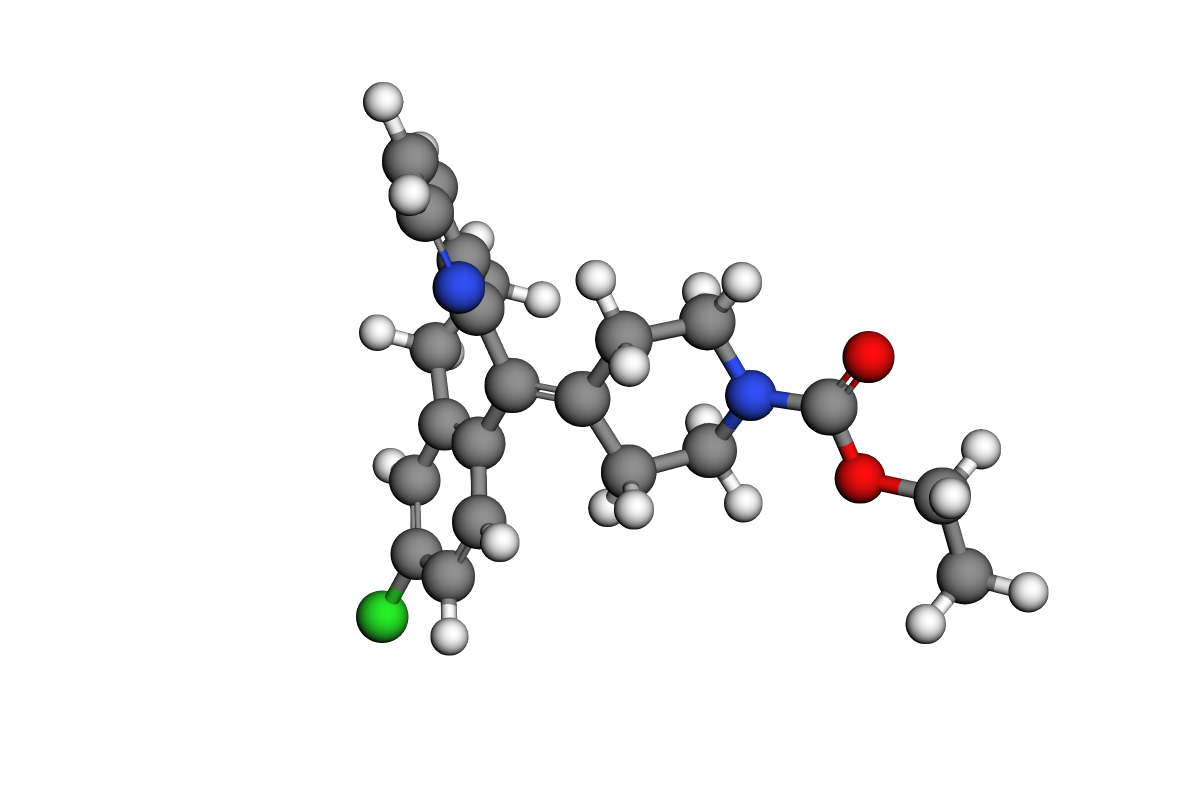 Estructura de loratadina