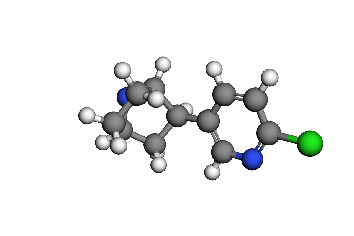 Estructura de epibatidina