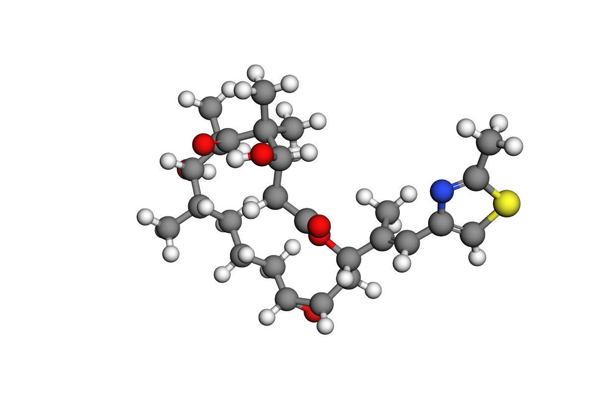 Estructura de epotilona A