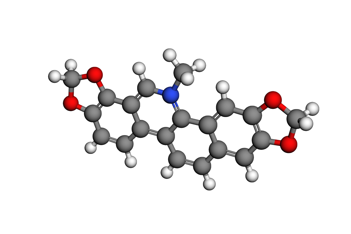 Estructura de sanguinarina
