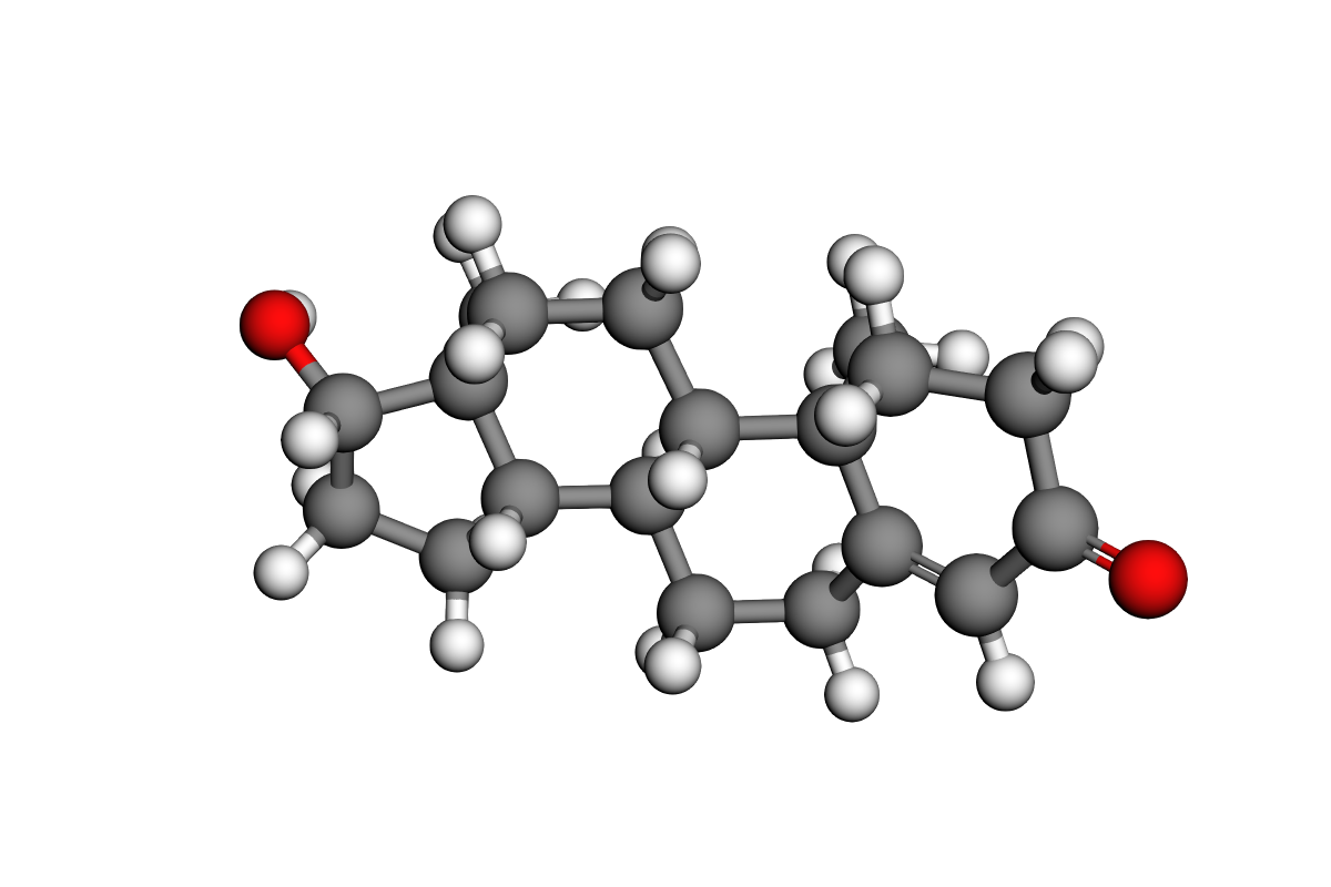 Estructura de testosterona