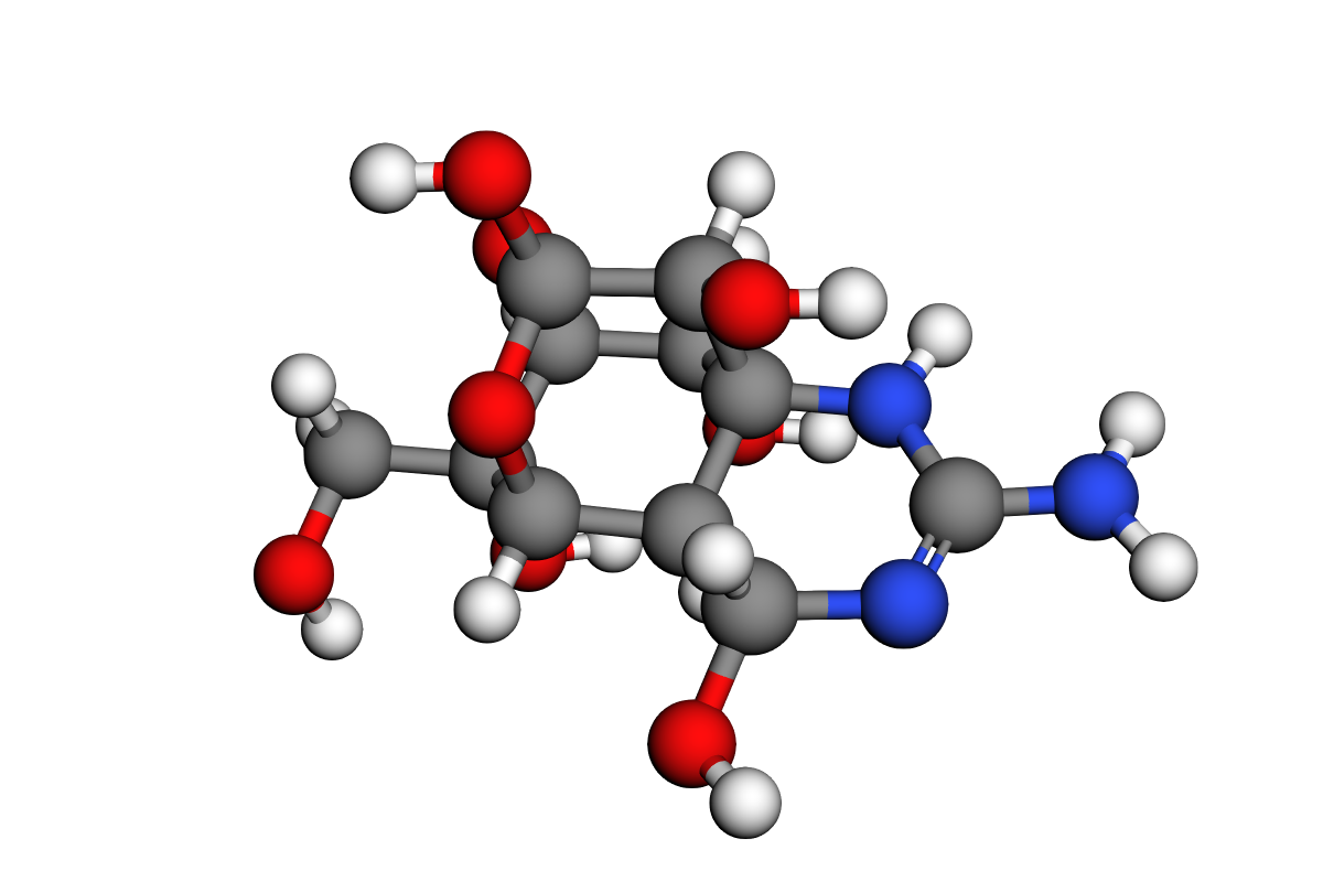 Estructura de tetrodotoxina