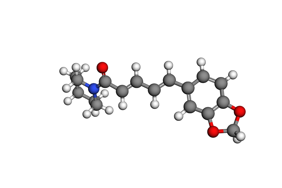 Estructura de piperina