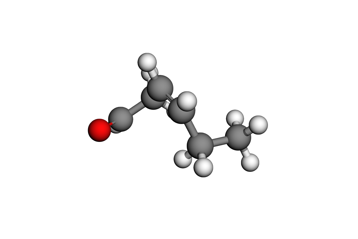 Estructura 3D de cis-3-hexenal