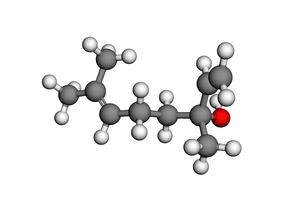 Estructura de linalool