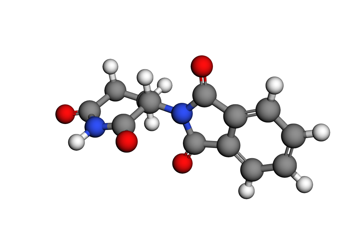 Estructura de (S)-talidomida