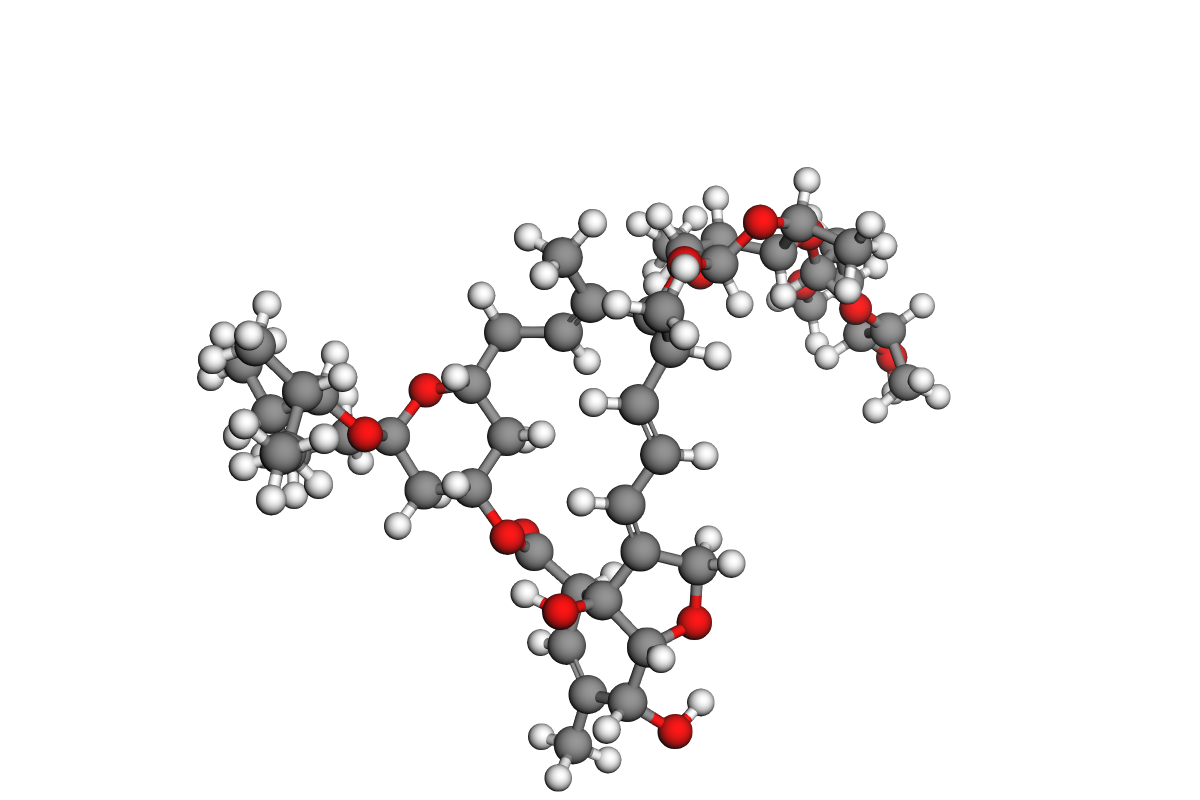 Estructura de ivermectina